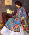 Lady in a Chinese Silk Jacket